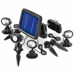 Meilleure affaire ? Set De 3 Spots à énergie Solaire - Avec Détecteur De Mouvement Esotec ? -ESOTEC Boutique 11452544 2