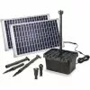 Promo ? Filtre De Bassin Solaire Professional 50W 1700 L/h Pompe De Bassin De Jardin Esotec 100904 ⭐