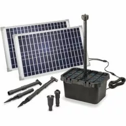 Promo ? Filtre De Bassin Solaire Professional 50W 1700 L/h Pompe De Bassin De Jardin Esotec 100904 â