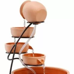 Coupon ✔️ ESOTEC Fontaine à Cascade Solaire Fontaine Solaire En Terre Cuite Fontaine De Jardin 101302 ? -ESOTEC Boutique 26787344 4