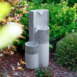 Promo ? ESOTEC Fontaine De Jardin Fontaine Cascade Décoration De Fontaine Ornementale Fontaine Dintérieur 230V 101454 ?