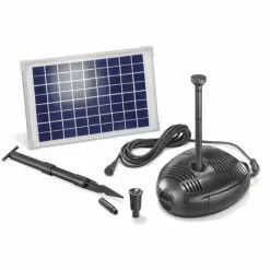 Grosses soldes ✨ Pompe Solaire Pour Bassin 10W 630 L/h Pompe Solaire Pour Bassin De Jardin Kit De Pompe Pour Bassin Esotec 101720 ?