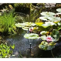 Promo ? Pompe Solaire Pour Bassin 8W 300l / H Batterie LED Pompe Solaire Pompe Pour Bassin De Jardin Esotec 101923 ? -ESOTEC Boutique 26787790 5