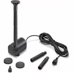 Budget ? Pompe Solaire De Remplacement 6-8V 140l / H Pompe Solaire Pompe Détang Bassin De Jardin Esotec 101985 ?