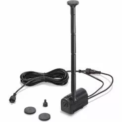 Vente flash ? Pompe Solaire De Remplacement 6-9V 230l / H Pompe Solaire Pompe D’étang Bassin De Jardin Esotec 101988 ✔️