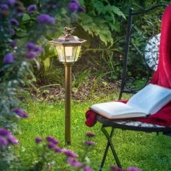 Vente flash ? Lampadaire Solaire Tivoli Lanterne Lampe Solaire Lampe Lampe Solaire, Esotec 102062 ?