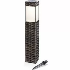 Nouveau ? Lampe Solaire Rotin Blanc Chaud Lampadaire Lampe De Jardin Lampe Solaire Esotec 102073 ? 9 Nouveau ? Lampe Solaire Rotin Blanc Chaud Lampadaire Lampe De Jardin Lampe Solaire Esotec 102073 ? -ESOTEC Boutique 26788063 3
