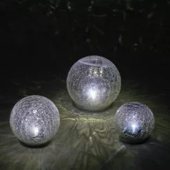 Sortie ? Boule De Verre Solaire Lot De 3 Lampes De Jardin LED Lampe Solaire En Verre, Esotec 102082 ? 10 Sortie ? Boule De Verre Solaire Lot De 3 Lampes De Jardin LED Lampe Solaire En Verre, Esotec 102082 ? -ESOTEC Boutique 26788074 4