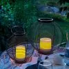 Tout neuf ? Lampes Décoratives Solaires Lot De 2 Lampes De Jardin Lanterne Lumière Solaire Extérieure Esotec 102215 ✨ -ESOTEC Boutique 26788279 1