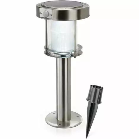 Acheter ? Lampadaire Solaire Ancona Détecteur De Mouvement Blanc Froid + Chaud Jardin Esotec 102536 ? 4 Acheter ? Lampadaire Solaire Ancona Détecteur De Mouvement Blanc Froid + Chaud Jardin Esotec 102536 ? – Image 2