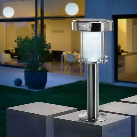 Acheter ? Lampadaire Solaire Ancona Détecteur De Mouvement Blanc Froid + Chaud Jardin Esotec 102536 ? 5 Acheter ? Lampadaire Solaire Ancona Détecteur De Mouvement Blanc Froid + Chaud Jardin Esotec 102536 ? – Image 3