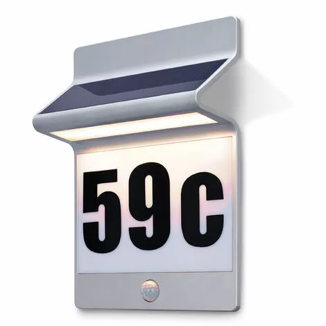 Meilleure affaire ? Numéro De Maison Solaire En Aluminium Lumière Solaire Pour Numéro De Maison, Esotec 102651 ? 5 Meilleure affaire ? Numéro De Maison Solaire En Aluminium Lumière Solaire Pour Numéro De Maison, Esotec 102651 ? – Image 4