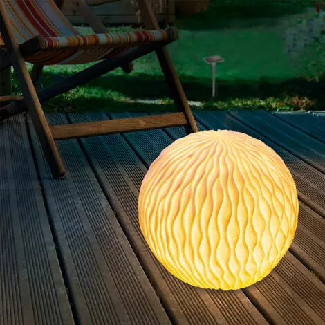 Meilleur prix ⌛ Boule Solaire 26 Cm Optique Grès Lumière Solaire Décoration De Jardin LED Esotec 102677 ❤️ 5 Meilleur prix ⌛ Boule Solaire 26 Cm Optique Grès Lumière Solaire Décoration De Jardin LED Esotec 102677 ❤️ – Image 3