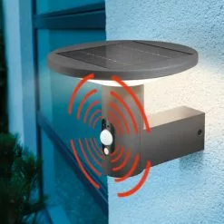 Offres ? Applique Solaire Imperia Avec Détecteur De Mouvement Lampe Solaire Dextérieur Esotec 102900 ?