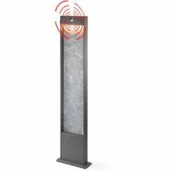 Acheter ? ESOTEC LED Capteur Chemin Lumière Blanc Chaud 3000K 800lm 15 Watts Lampe Borne Déclairage 201182 ?