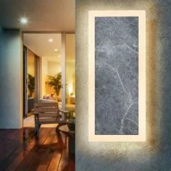 Grosses soldes ? Applique Murale LED Aspect Marbre Applique Murale Spot Extérieur Lampe D’extérieur Esotec 201204 ?