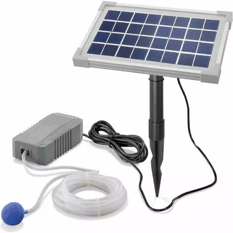 Sortie ✔️ Aérateur De Bassin Solaire 3,5W 130 L/h Pompe Aération De Bassin Oxygène Esotec 101841 ? 3 Sortie ✔️ Aérateur De Bassin Solaire 3,5W 130 L/h Pompe Aération De Bassin Oxygène Esotec 101841 ?