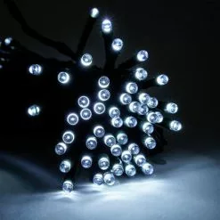 Sortie ? Chaîne Lumineuse Solaire Premium 100 LED Décoration De Noël De Jardin Blanc Froid Esotec 102169 ? -ESOTEC Boutique 26789446 3
