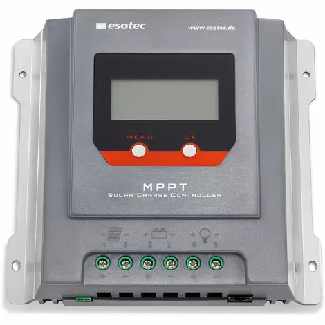 Offres ? ESOTEC Contrôleur De Charge Solaire MPPT 30A Pour Systèmes Solaires 12-24V Contrôleur Régulateur Solaire 140015 ⭐ 3 Offres ? ESOTEC Contrôleur De Charge Solaire MPPT 30A Pour Systèmes Solaires 12-24V Contrôleur Régulateur Solaire 140015 ⭐