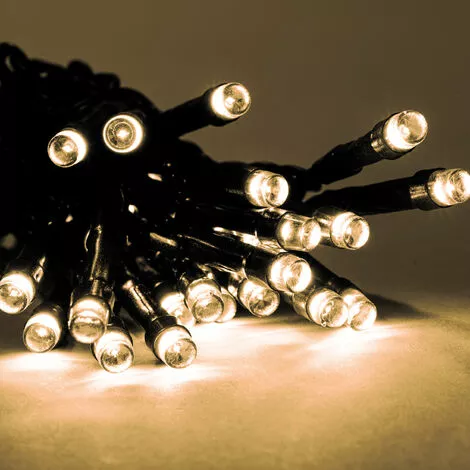 Nouveau ? Chaîne Lumineuse Solaire Premium 24 LED Décoration De Noël De Jardin Blanc Chaud Esotec 102166 ? 5 Nouveau ? Chaîne Lumineuse Solaire Premium 24 LED Décoration De Noël De Jardin Blanc Chaud Esotec 102166 ? – Image 3