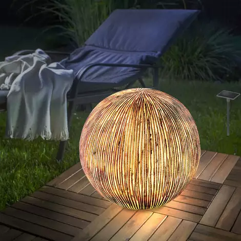 Meilleur prix ? Boule Solaire 27 Cm Optique Grès Lumière Solaire Décoration De Jardin LED Esotec 102676 ? 3 Meilleur prix ? Boule Solaire 27 Cm Optique Grès Lumière Solaire Décoration De Jardin LED Esotec 102676 ?