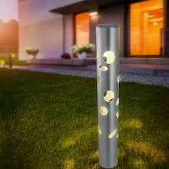 Meilleur prix âïž Lampe De Jardin à Lumière Solaire Moderne à LED Prise De Jardin Pour éclairage Extérieur, Esotec 102113 ?