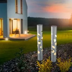 Budget ? Lampes Solaires Modernes Ensemble De 2 Prises De Jardin Pour éclairage Extérieur, Esotec 102132 ? 11 Budget ? Lampes Solaires Modernes Ensemble De 2 Prises De Jardin Pour éclairage Extérieur, Esotec 102132 ? -ESOTEC Boutique 26789795 5