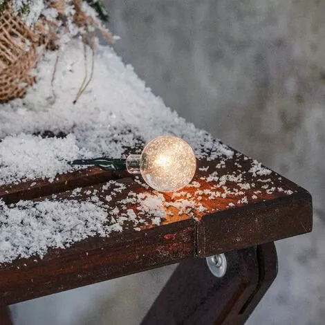 Meilleure vente ? Guirlande Lumineuse Solaire Avec 30 Boules Lumineuses LED Party Blanc Chaud Décoration De Noël Esotec ⌛ 5 Meilleure vente ? Guirlande Lumineuse Solaire Avec 30 Boules Lumineuses LED Party Blanc Chaud Décoration De Noël Esotec ⌛ – Image 3