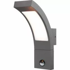 Vente flash ? ESOTEC Applique D’extérieur à Capteur LED Blanc Chaud 3000K 520lm Applique D’extérieur 6,5 Watts 201172 ✨