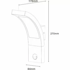 Vente flash ? ESOTEC Applique Dextérieur à Capteur LED Blanc Chaud 3000K 520lm Applique Dextérieur 6,5 Watts 201172 ✨ 11 Vente flash ? ESOTEC Applique Dextérieur à Capteur LED Blanc Chaud 3000K 520lm Applique Dextérieur 6,5 Watts 201172 ✨ -ESOTEC Boutique 26789943 5