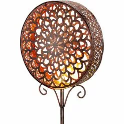 Meilleure vente ? Bouchon De Jardin D’ornement Solaire Blanc Chaud LED Décoration De Jardin Lumière Solaire Esotec ? -ESOTEC Boutique 26789959 3