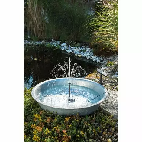 Remise ? Pompe Solaire Pour Bassin 1,5 W 140 l/h Pompe Solaire Pour Bassin De Jardin Kit De Pompe Esotec 101905 ? 5 Remise ? Pompe Solaire Pour Bassin 1,5 W 140 l/h Pompe Solaire Pour Bassin De Jardin Kit De Pompe Esotec 101905 ? – Image 4