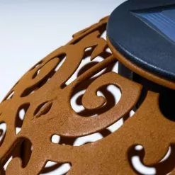 Top 10 ? ESOTEC Boule Solaire En Métal Lot De 2 Samira 20 Et 30cm Décoration De Jardin Rouille Lampe Solaire LED ? 9 Top 10 ? ESOTEC Boule Solaire En Métal Lot De 2 Samira 20 Et 30cm Décoration De Jardin Rouille Lampe Solaire LED ? -ESOTEC Boutique 26790073 4