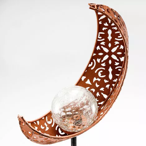 Nouveau ⭐ Bouchon De Jardin Solaire Lune Blanc Chaud Décoration De Jardin LED Lumière Solaire Esotec 102372 ? 6 Nouveau ⭐ Bouchon De Jardin Solaire Lune Blanc Chaud Décoration De Jardin LED Lumière Solaire Esotec 102372 ? – Image 4