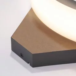 Remise ? ESOTEC Applique Dextérieur LED Blanc Chaud 2800K 550lm 9 Watts Lampe Murale Dextérieur, 201504 ? -ESOTEC Boutique 26790196 4