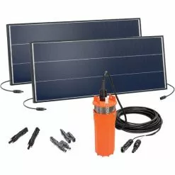 Coupon â€ïž ESOTEC Pompe Solaire Pour Fontaine Profonde 30m Hauteur De Refoulement 150W Module Solaire Pompe à Eau Jardin 100820 ?
