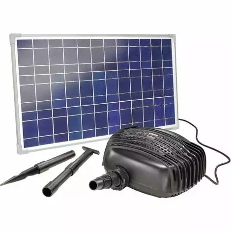 Remise ? Kit Pompe Solaire De Cours Deau 2480 L/h Esotec 101762 ? 3 Remise ? Kit Pompe Solaire De Cours Deau 2480 L/h Esotec 101762 ?